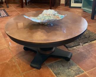 Round coffee table-36x17