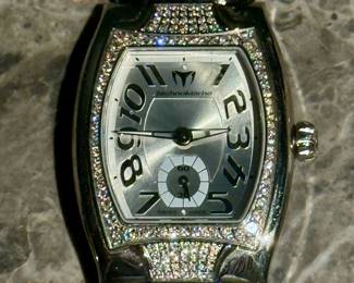 Large diamond Technomarine black 1.3 carats