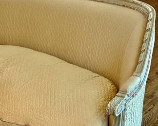 Antique French settee