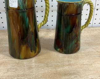 Majolica Pitchers