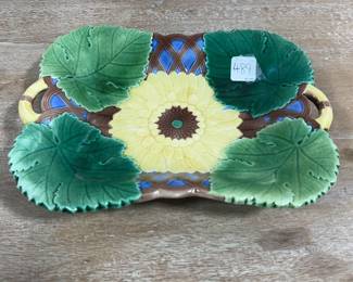 Wedgwood Majolica Sunflower Platter