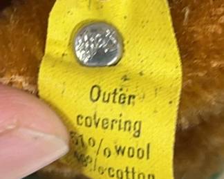  Steiff Bazi or Waldili Dachshund