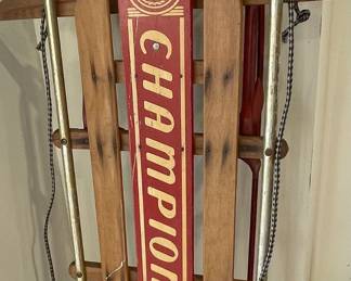 Art Deco "Champion" Sled