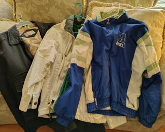 Duke starter and vintage jackets more not pictured.