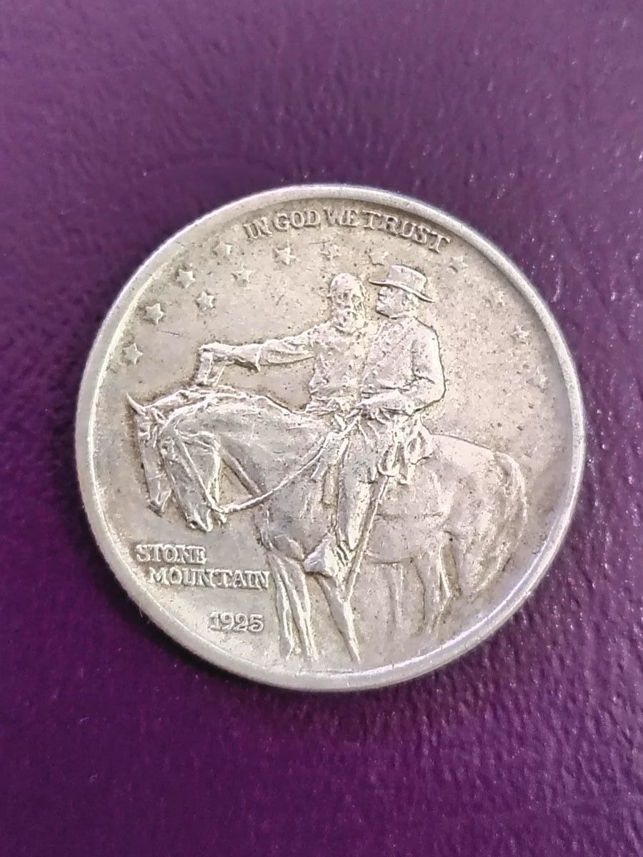 Us half dollar stone mountain antique us coin