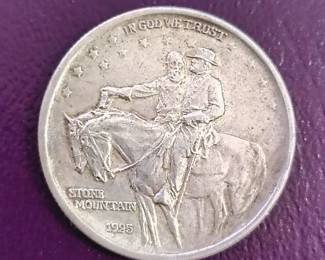 Us half dollar stone mountain antique us coin