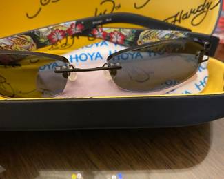 Ed Hardy Sunglasses/Case