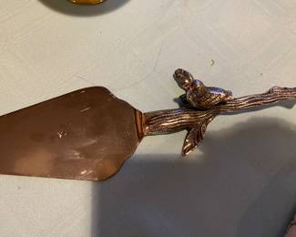 Hand Tooled Bird Nest, Serve Ware