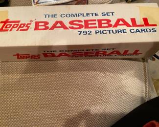 1987 Topps Complete Set Baseball Cards. NRFB
