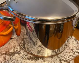 Reverware Copper Bottom, Stainless 16Qt Stock Pot