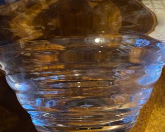 Sophia Conran Portmerion Heavy Crystal Centerpiece, Made in Turkey