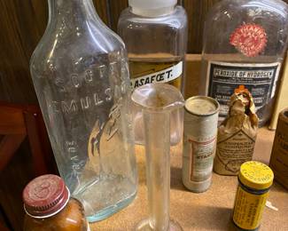 Vintage Medcine Bottles
