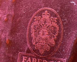 Faberge' Imperial Porcelain Eggs Ornaments, COA. Original Box