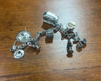 Sterling Silver Charm Bracelet