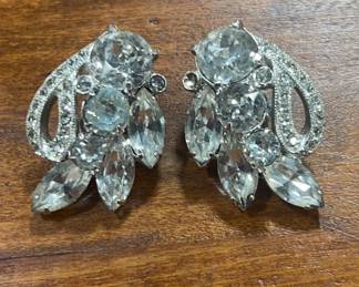 Eisenberg Ice Rhinestone Earrings
