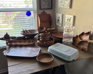Wood Dinnerware