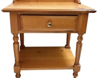 Open Home Pine End Table