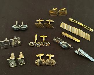 Cufflinks Tie Clips