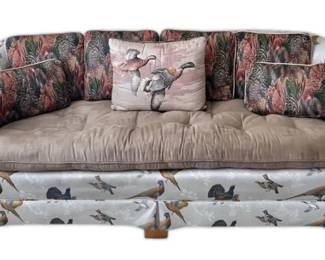 Sofa in Duck Pattern