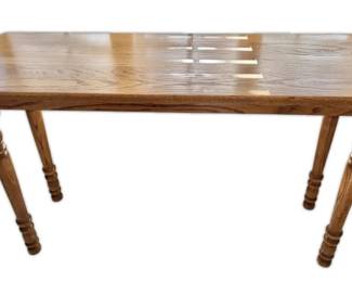 Oak Console Table