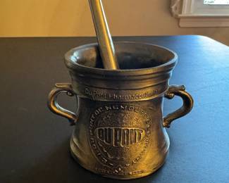 DuPont Pharmaceuticals Morter & Pestle