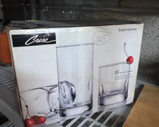 set of glasses.  all there in good condition