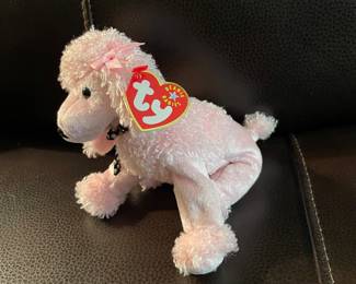 We have a collection of several hundred TV Beanie Babies all individually sealed in Zip Lock baggies.