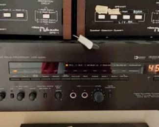 Retro and vintage stereo equipment