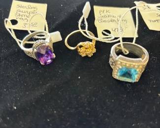 Beautiful Vintage Jewelry from Costume to Fine: Variety Galore!