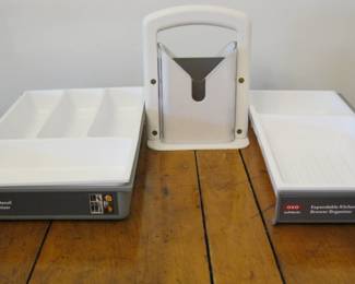 Drawer Organizers & Bagel Slicer