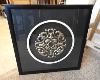 Framed Medallion Wall Art