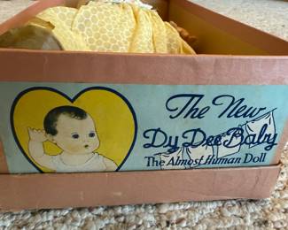 ANTIQUE DOLL WITH ORIGINAL BOX