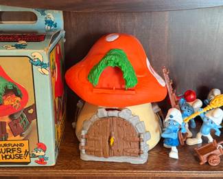 VINTAGE SMURFS SET