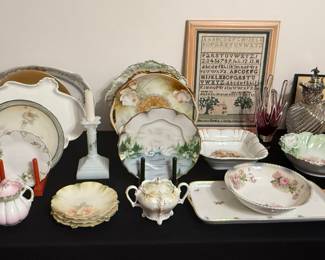 RS PRUSSIA AND MORE GLASSWARE