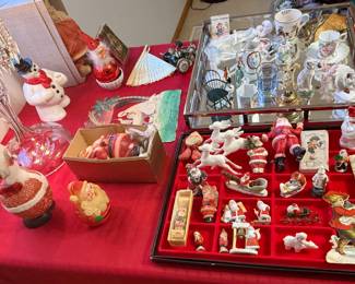VINTAGE CHRISTMAS SANTAS AND MORE