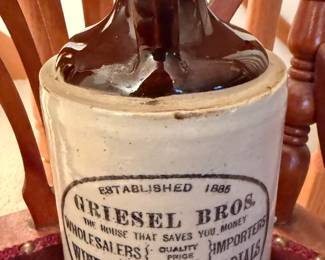 RED WING POTTERY ADVERTISING JUG 