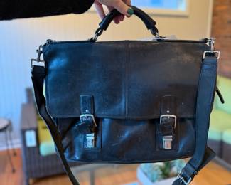 Satchel | Leather laptop bag | Coach