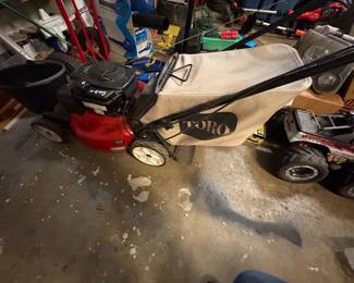 . . . Toro lawn mower