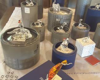 Swarovski crystal figurines