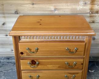 Traditional Pine Nightstand
