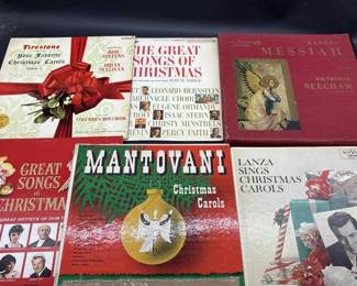 (6) Vintage Christmas Albums, as pictured