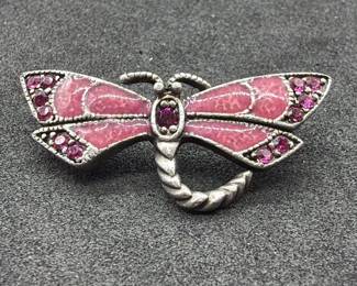 Sterling Silver Butterfly, 5.97g TW