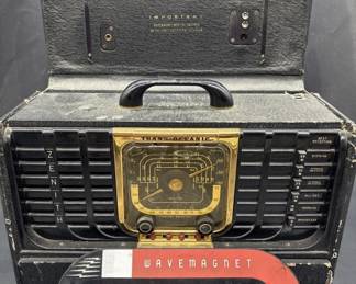 1947 Zenith Transocean Radion Model 8G0056 +
Zenith Wavemagnet