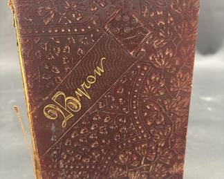 Vintage Lord Byron Poetry Book