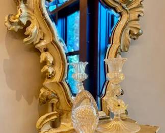 Pr. of Italian Wall Sconces & Murano Glass