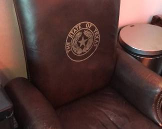 state of Texas office chair