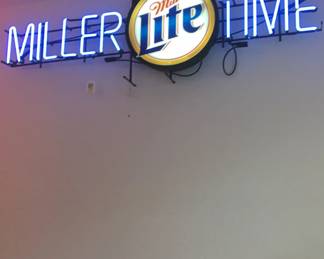 neon lighted bar signs