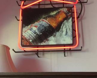 Budweiser neon signs