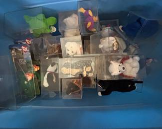 Tons of Beanie Babies!