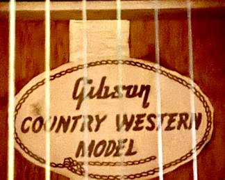 1962 Gibson Country Western Model. This is the real deal folks! Come by and check it out.